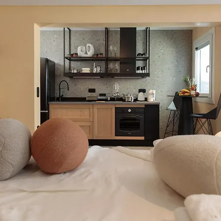 High End Unique 270 Degree Aerial Sea View شقة Naxos City