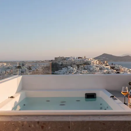 High End Unique 270 Degree Aerial Sea View Apartment Naxos City