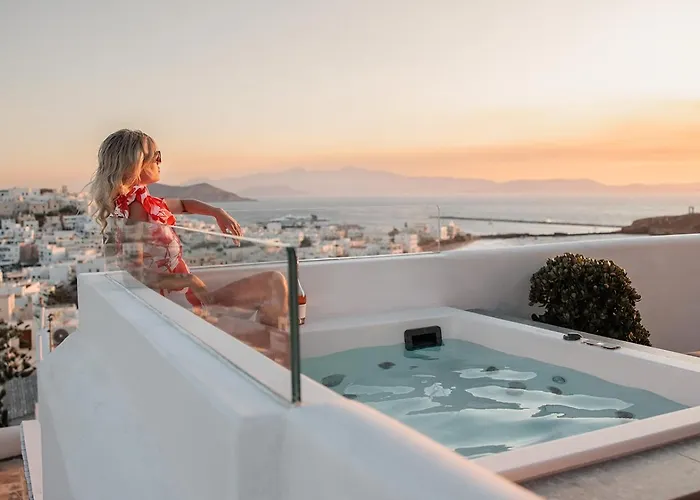 High End Unique 270 Degree Aerial Sea View Naxos City