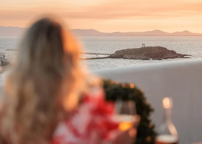 Apartment High End Unique 270 Degree Aerial Sea View Naxos City