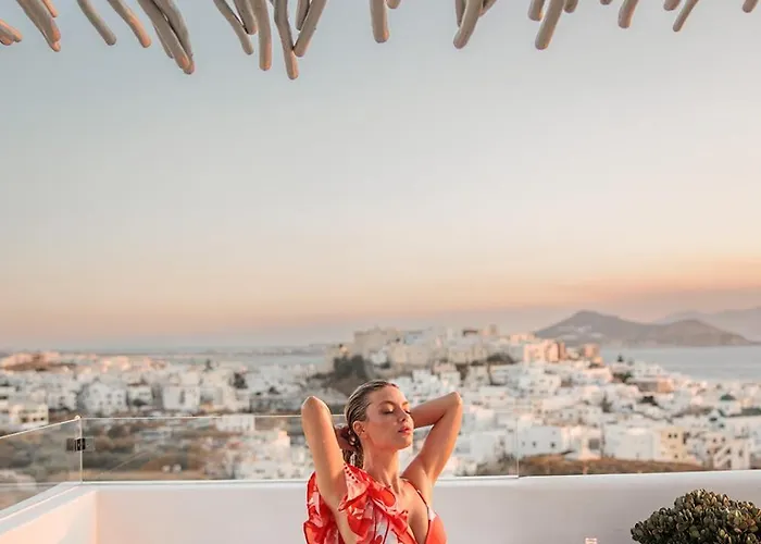 High End Unique 270 Degree Aerial Sea View Apartment Naxos City